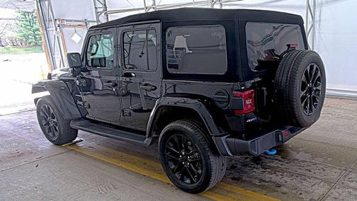Black Clearcoat 2023 Jeep Wrangler 4xe Sahara