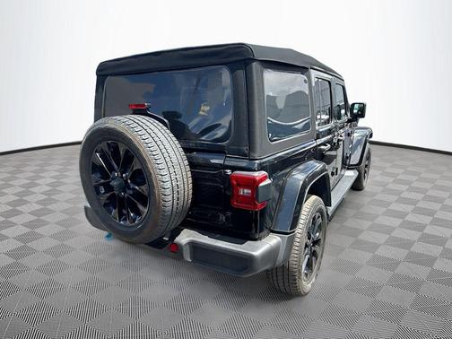 Black Clearcoat 2023 Jeep Wrangler 4xe Sahara