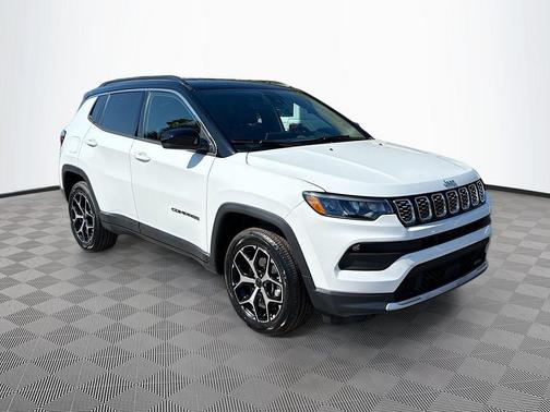 Bright White Clearcoat 2026 Jeep Compass Limited