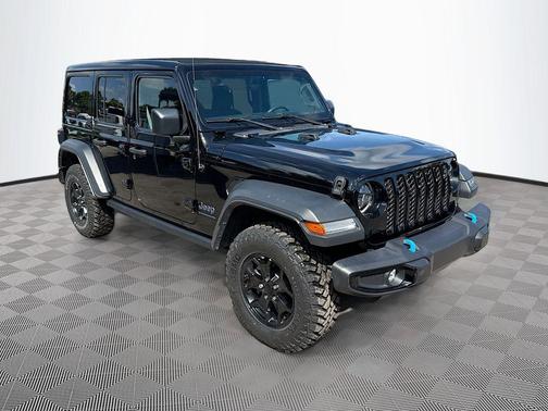 Black Clearcoat 2023 Jeep Wrangler 4xe Willys
