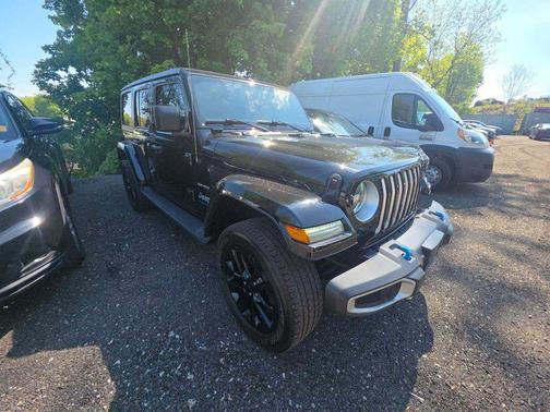 Black Clearcoat 2023 Jeep Wrangler 4xe Sahara