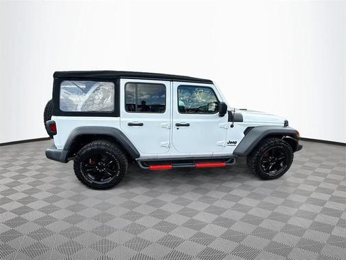 Bright White Clearcoat 2022 Jeep Wrangler Unlimited Sport Altitude