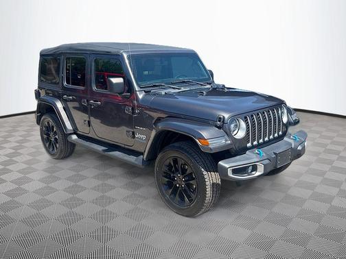Granite Crystal Metallic Clearcoat 2022 Jeep Wrangler Unlimited 4xe Sahara