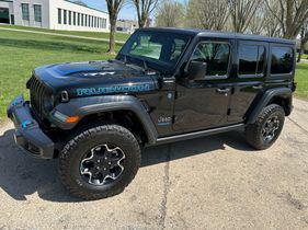 Black Clearcoat 2022 Jeep Wrangler Unlimited 4xe Rubicon
