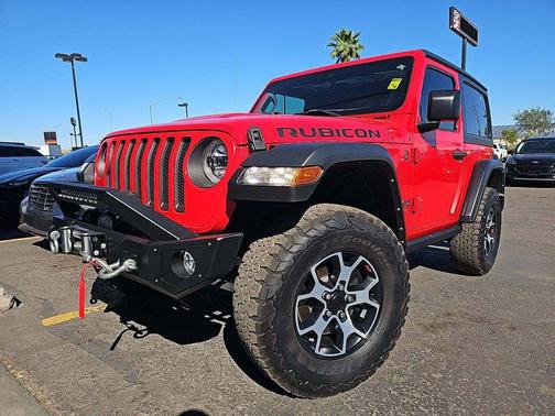 Firecracker Red Clearcoat 2021 Jeep Wrangler Rubicon
