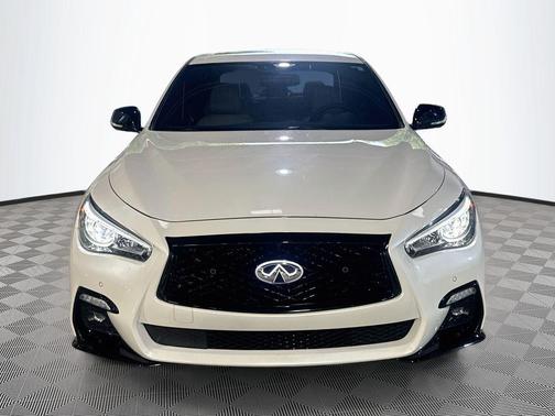 Majestic White 2023 INFINITI Q50 3.0t SENSORY