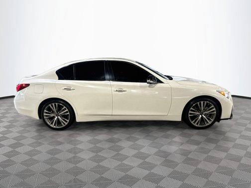 Majestic White 2023 INFINITI Q50 3.0t SENSORY