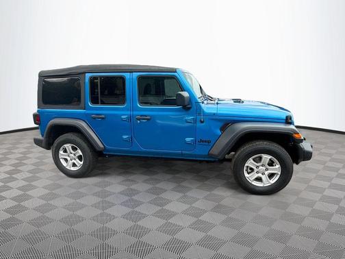 Hydro Blue Pearlcoat 2022 Jeep Wrangler Unlimited Sport