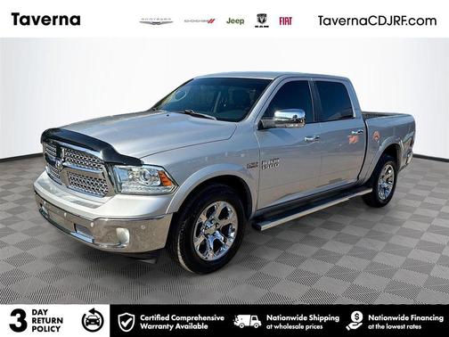 Bright Silver Metallic Clearcoat 2018 RAM 1500 Laramie