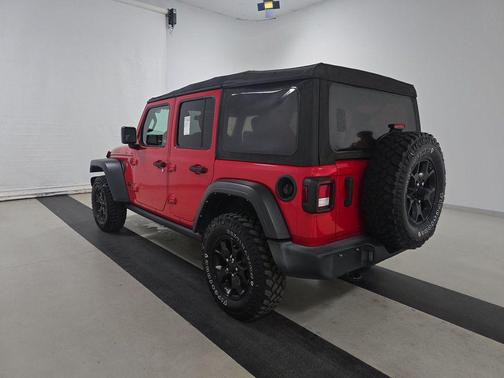 Firecracker Red Clearcoat 2022 Jeep Wrangler Willys