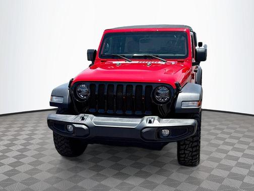 Firecracker Red Clearcoat 2022 Jeep Wrangler Willys
