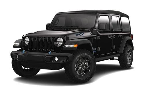Black Clearcoat 2023 Jeep Wrangler 4xe Base