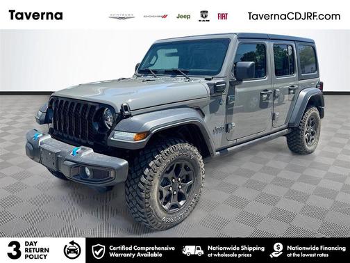 Sting-Gray Clearcoat 2023 Jeep Wrangler 4xe Base