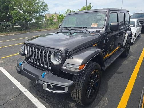 Granite Crystal Metallic Clearcoat 2023 Jeep Wrangler 4xe Sahara