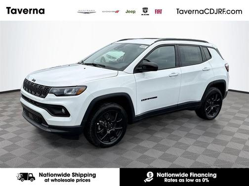 Bright White Clearcoat 2026 Jeep Compass Latitude