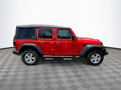 Firecracker Red Clearcoat 2022 Jeep Wrangler Unlimited Sport