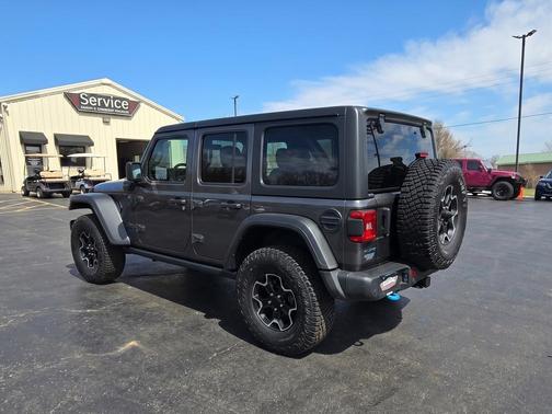 Granite Crystal Metallic Clearcoat 2022 Jeep Wrangler Unlimited 4xe Rubicon
