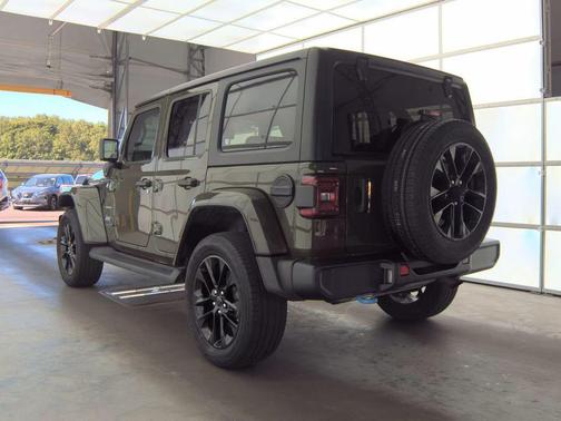 Sarge Green Clearcoat 2023 Jeep Wrangler 4xe Sahara