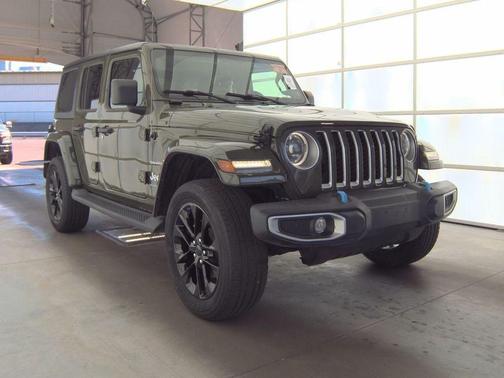 Sarge Green Clearcoat 2023 Jeep Wrangler 4xe Sahara