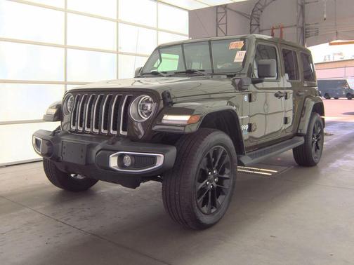 Sarge Green Clearcoat 2021 Jeep Wrangler Unlimited 4xe Sahara