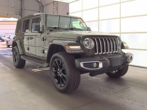 Sarge Green Clearcoat 2021 Jeep Wrangler Unlimited 4xe Sahara