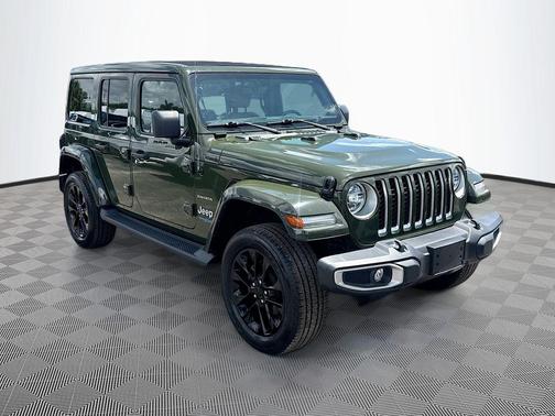 Sarge Green Clearcoat 2021 Jeep Wrangler Unlimited 4xe Sahara