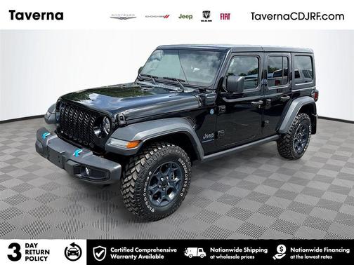 Black Clearcoat 2023 Jeep Wrangler 4xe Base
