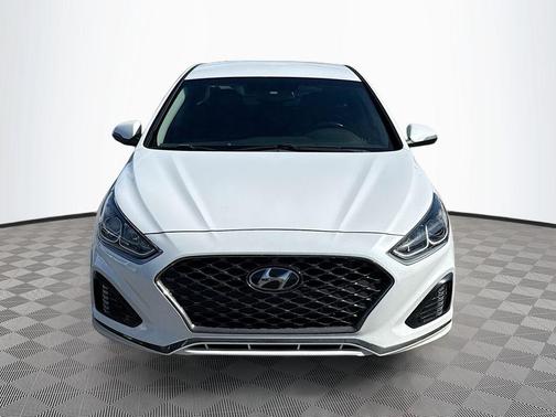 Quartz White Pearl 2019 Hyundai SONATA SEL