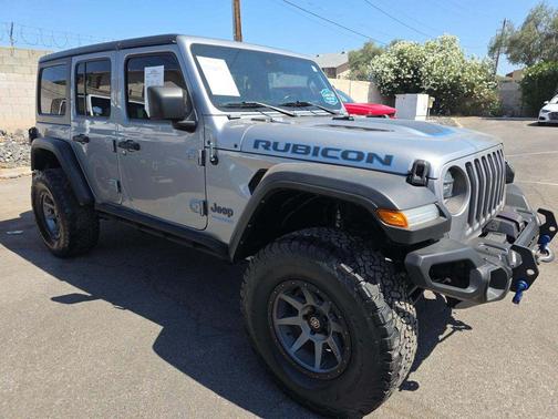 Billet Silver Metallic Clearcoat 2021 Jeep Wrangler Unlimited 4xe Rubicon