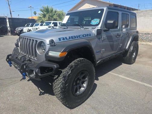 Billet Silver Metallic Clearcoat 2021 Jeep Wrangler Unlimited 4xe Rubicon