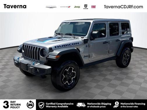 Billet Silver Metallic Clearcoat 2021 Jeep Wrangler Unlimited 4xe Rubicon