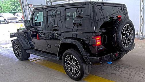 Black Clearcoat 2023 Jeep Wrangler 4xe Sahara High Altitude