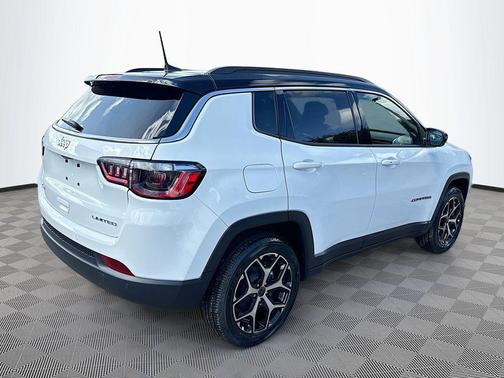 Bright White Clearcoat 2026 Jeep Compass Limited