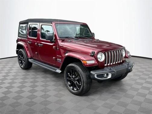Snazzberry Pearlcoat 2021 Jeep Wrangler Unlimited 4xe Sahara