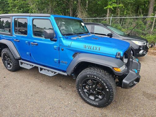 Hydro Blue Pearlcoat 2023 Jeep Wrangler 4xe Base