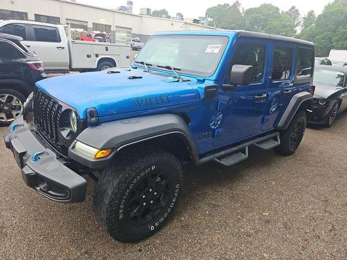 Hydro Blue Pearlcoat 2023 Jeep Wrangler 4xe Base
