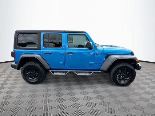 Hydro Blue Pearlcoat 2023 Jeep Wrangler 4xe Base