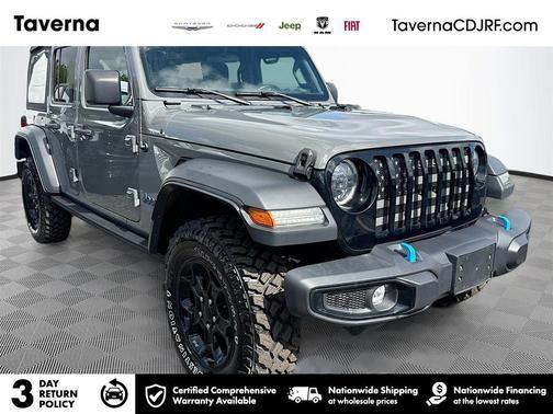 Sting-Gray Clearcoat 2023 Jeep Wrangler 4xe Base