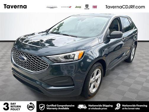 Blue Metallic 2023 Ford Edge SE