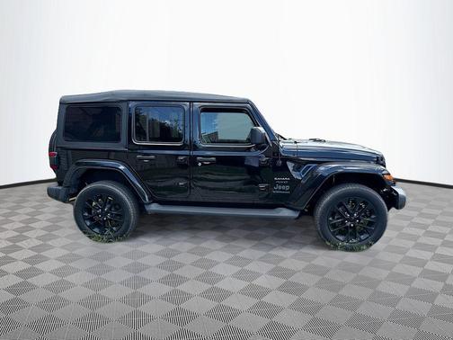 Black Clearcoat 2023 Jeep Wrangler 4xe Sahara