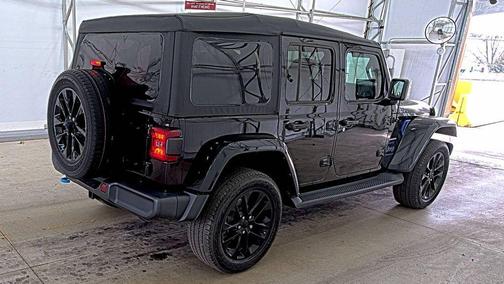 Black Clearcoat 2023 Jeep Wrangler 4xe Sahara