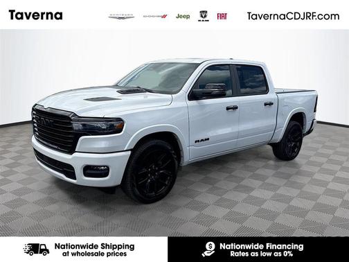 Ivory White Tri-Coat Pearlcoat 2026 RAM 1500 Laramie