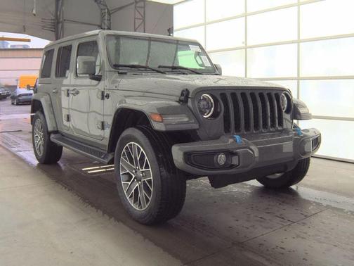 Sting-Gray Clearcoat 2023 Jeep Wrangler 4xe Sahara High Altitude