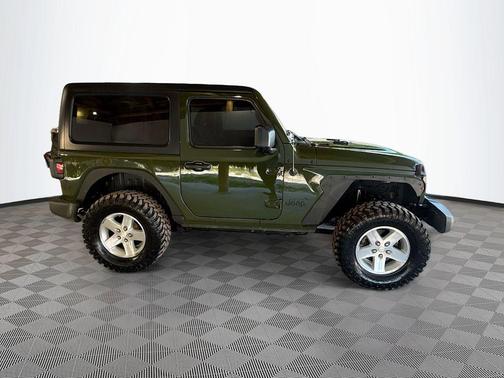 Sarge Green Clearcoat 2021 Jeep Wrangler Sport