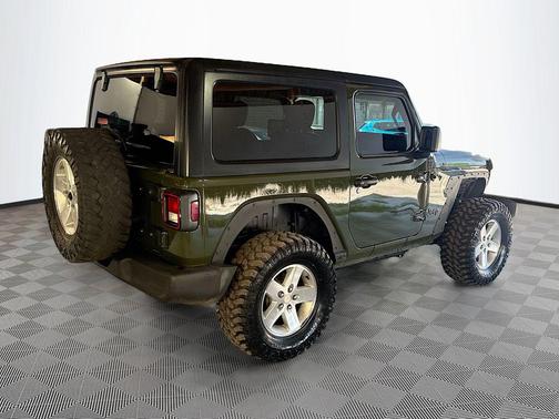 Sarge Green Clearcoat 2021 Jeep Wrangler Sport