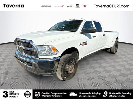 2018 RAM 3500 Tradesman Crew Cab 4x4 8' Box