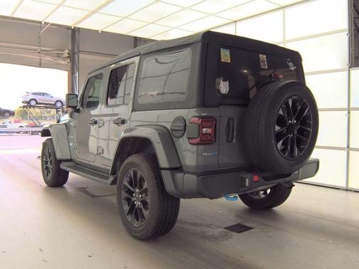 Sting-Gray Clearcoat 2023 Jeep Wrangler 4xe Sahara