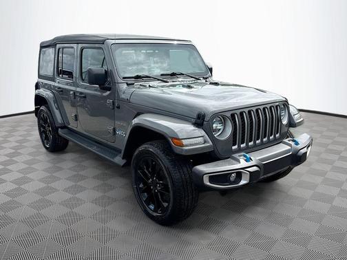 Sting-Gray Clearcoat 2023 Jeep Wrangler 4xe Sahara