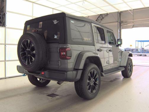 Sting-Gray Clearcoat 2023 Jeep Wrangler 4xe Sahara