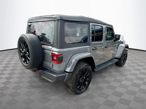 Sting-Gray Clearcoat 2023 Jeep Wrangler 4xe Sahara
